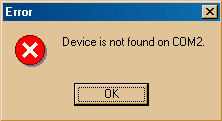 Error No Device